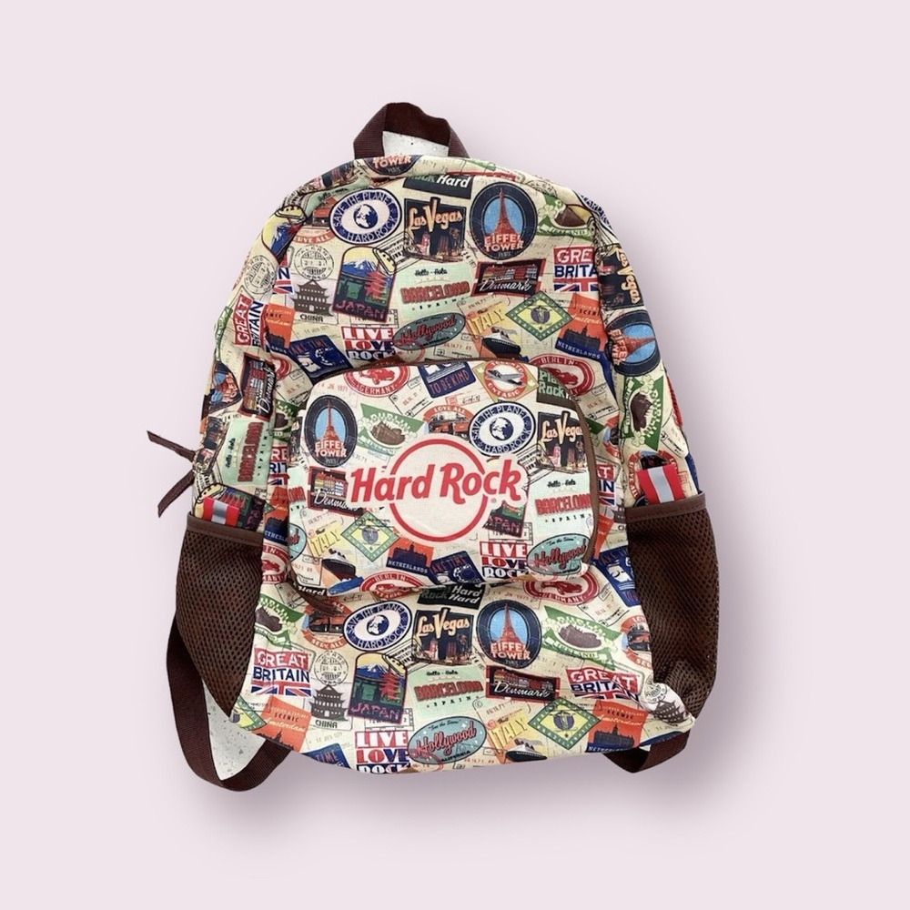 Hard Rock Cafe Foldable Backpack
